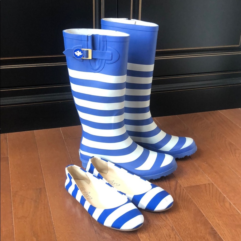 Lillybee University Bundle Boots and Flats- Size 8